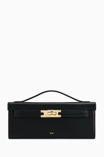 Bria Structured Top Handle Bag in Vegan Leather
