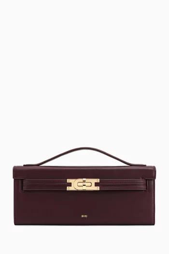 Bria Structured Top Handle Bag in Vegan Leather