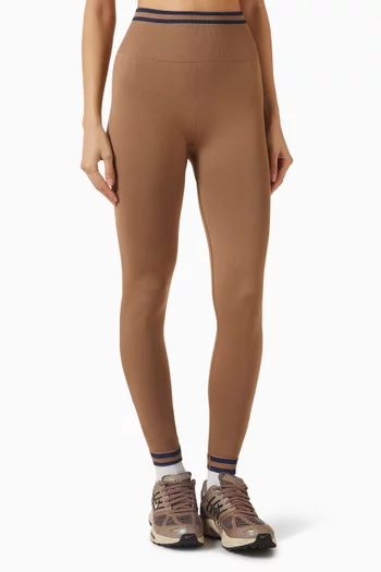 بنطال فورم متوسط الطول بدون حياكة بحياكة داخلية بطول 25"‏ بوصة