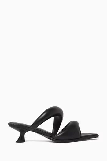 Sara 50 Mule Sandals in Vegan Leather