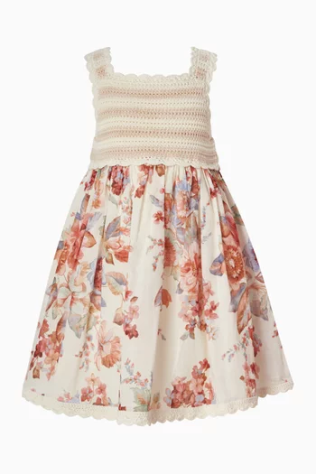 Awaken Dress in Cotton Blend