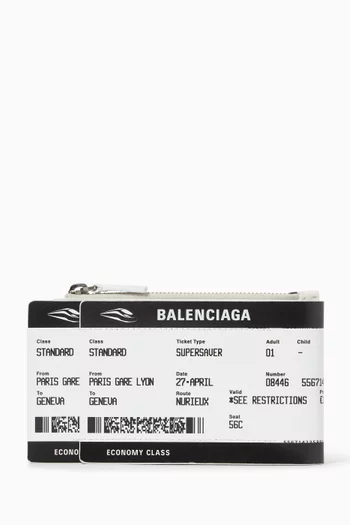 Passport Boarding Pass Long Coin & Card Holder