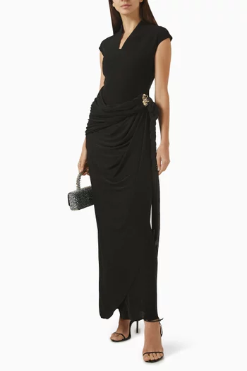 Darventry Draped Dress