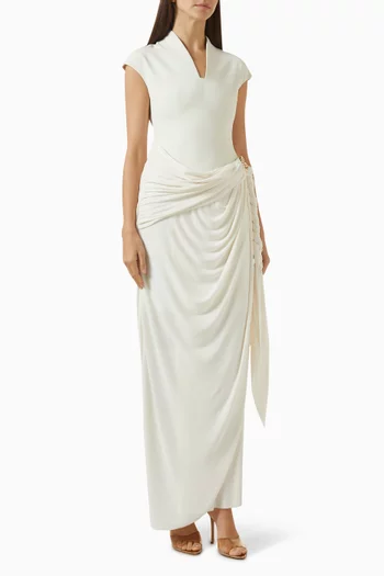 Darventry Draped Dress