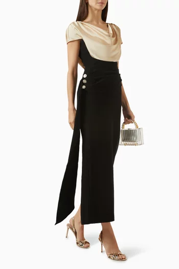 Basildon Cowl-neck Dress