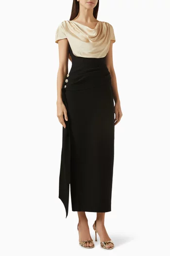 Basildon Cowl-neck Dress