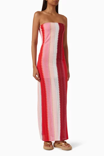 Jane Maxi Dress in Cotton-blend