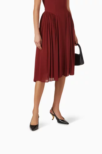 Cassie 75 Slingback Pumps in Patent Leather