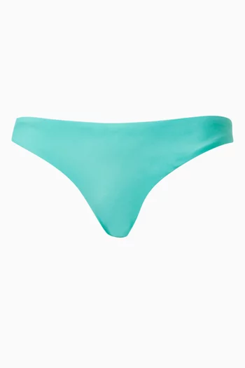 Basic Ruched Bikini Briefs