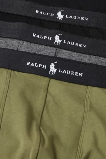 Classic Trunks in Cotton-blend, Set of 3
