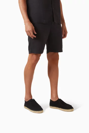 Rodolfo Lace-up Espadrilles in Suede