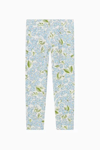 Floral-print Leggings