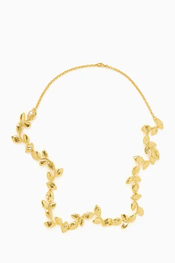 قلادة كلايمبينج معدن مطلي ذهب عيار 24