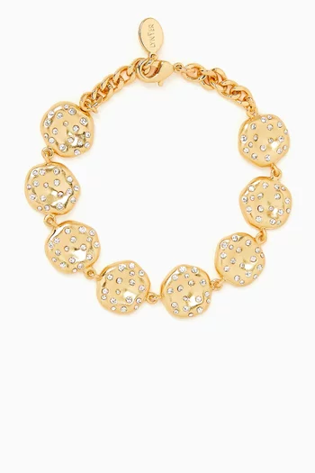 سوار اورورا داست معدن مطلي ذهب عيار 18‏