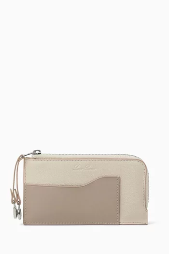 Extra Zip Pouch in Calfskin