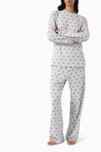 Boyfriend T-shirt & Pants Set