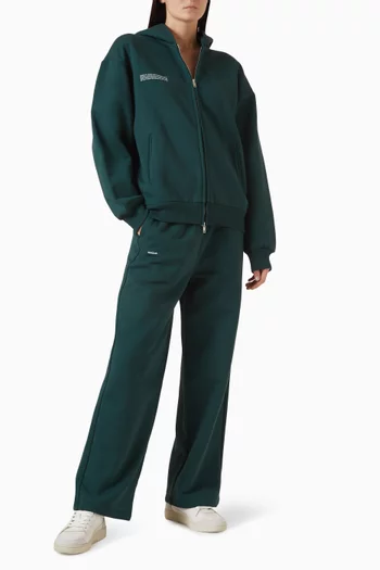 بنطال رياضي 365‏ بقصة ساق مستقيمة قماش ثقيل الوزن