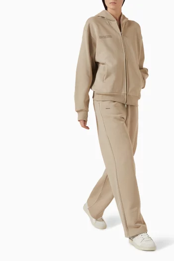 بنطال رياضي 365‏ بقصة ساق مستقيمة قماش ثقيل الوزن