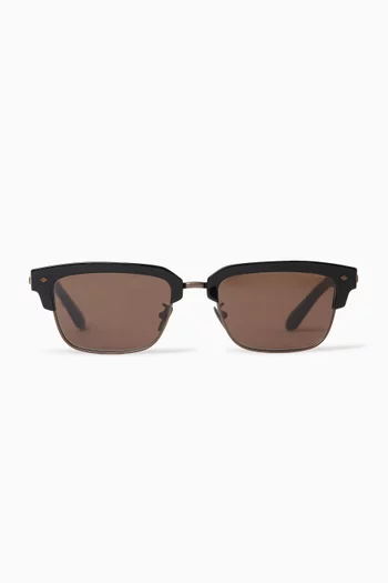 Square-frame Sunglasses in Acetate