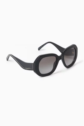 Square Sunglasses in Acetate