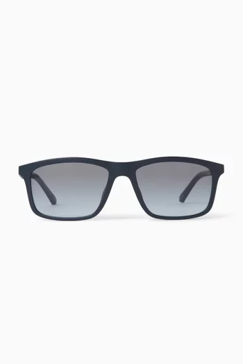D-frame Sunglasses in Acetate