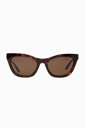 Cat-eye Sunglasses in Acetate