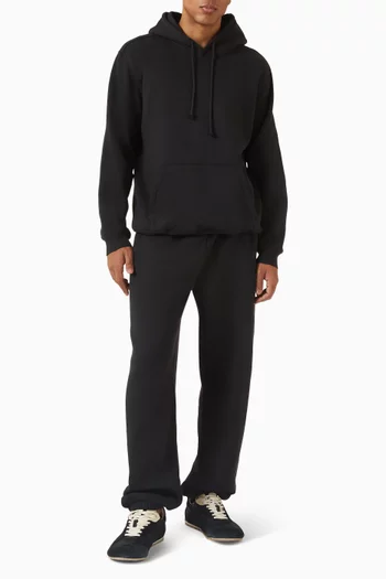 بنطال رياضي مريح بقصة فضفاضة صوف