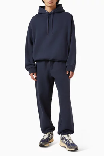 Drawstring Hoodie in Cotton-fleece