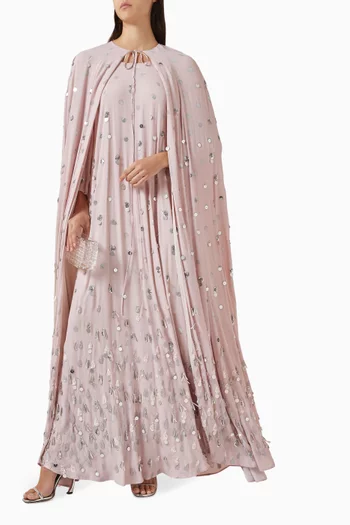 كاب كليو مطرز بالترتر