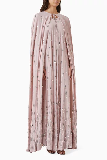 كاب كليو مطرز بالترتر