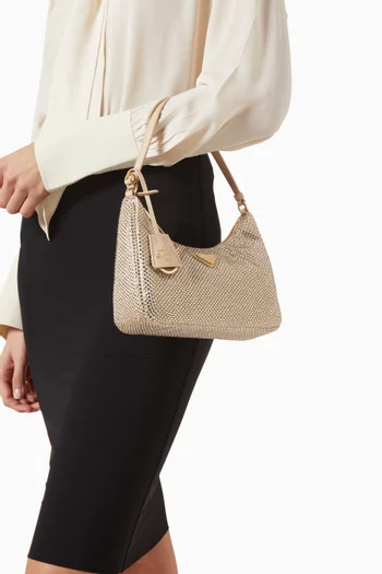 حقيبة ميني 2005 بإصدار جديد مرصعة بالكريستال ستان