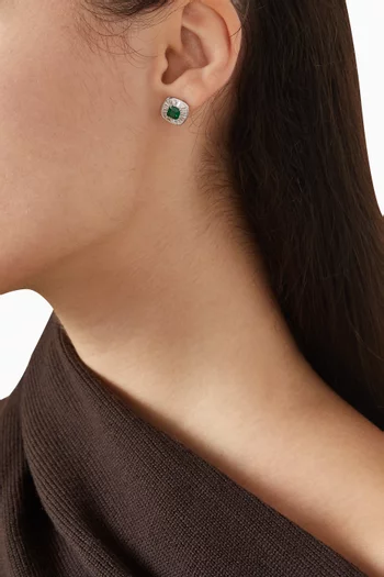 Square Earrings in Sterling Silver