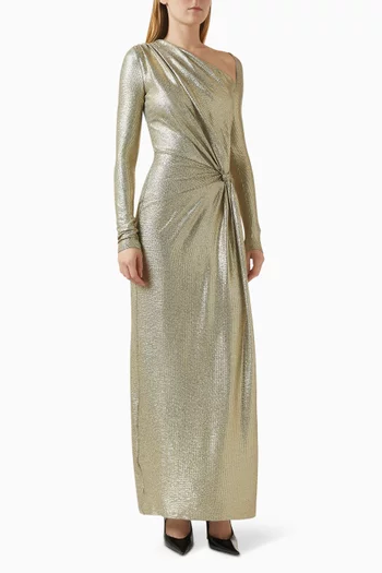 فستان سايرا طويل جيرسيه