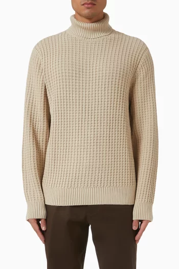 سترة بياقة مطوية قطن عضوي