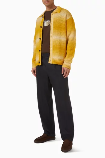 تي شيرت بطبعة قطن عضوي