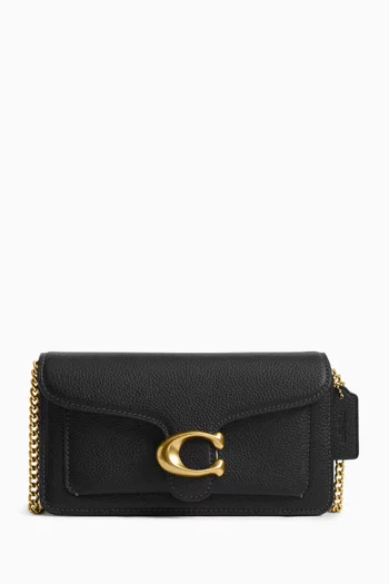 حقيبة كروس تابي 19 بسلسلة جلد بارز الملمس