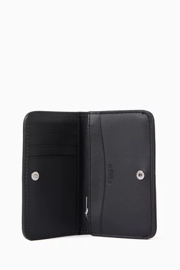 Essential Slim Card Case in Crystal Signature Jacquard