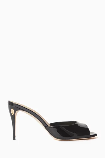Guido 85 Mules in Patent Leather