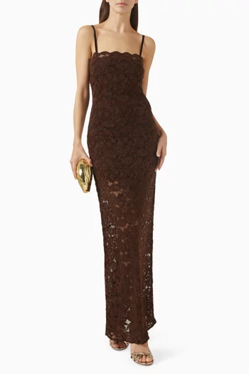 Pamela Maxi Dress in Lace