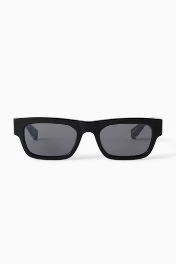 Dylan Square Sunglasses in Acetate