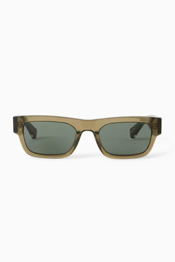Dylan Square Sunglasses in Acetate