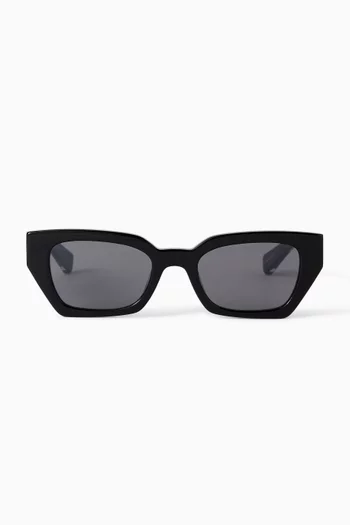 Luna Square Sunglasses in Acetate