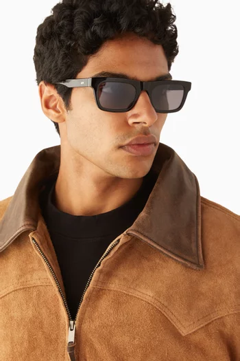 Dylan Square Sunglasses in Acetate