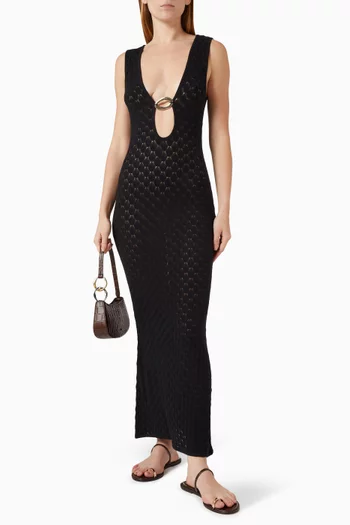 Dominca Crochet Dress in LENZING™ ECOVERO™