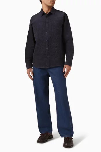 Shelly Shirt in Seersucker Corduroy