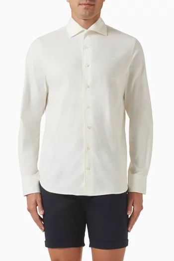 قميص فلانيل مزيج كشمير