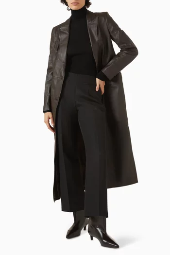 بنطال قصير صوف وحرير