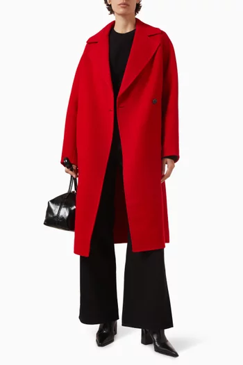 معطف بصف أزرار