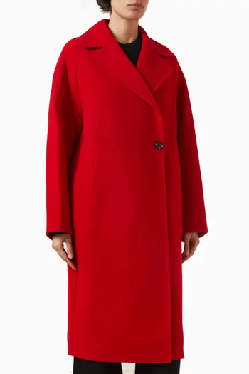 معطف بصف أزرار