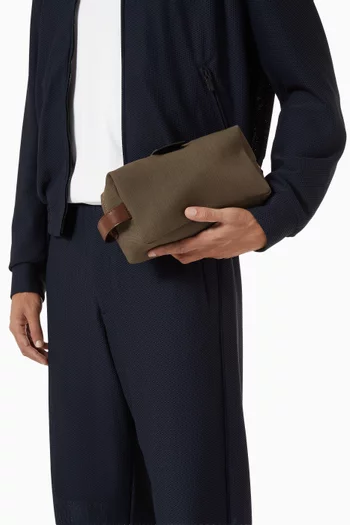 حقيبة مستحضرات العناية الشخصي للسفر قنب